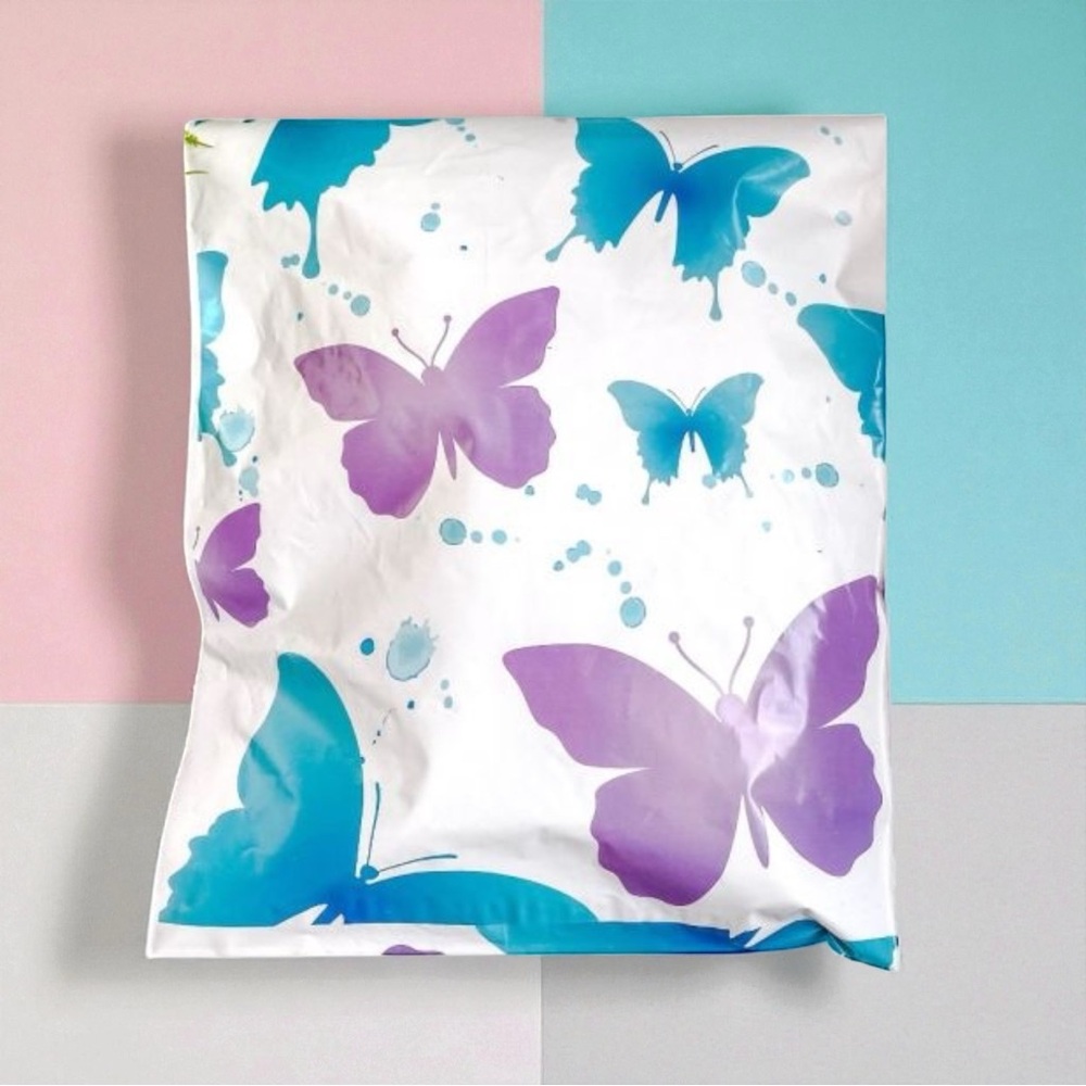 Butterflies 🦋 Poly Mailers 6x9 Pack of 50 - Picture 4 of 7